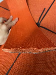 Dây dù cẩu hàng cao cấp bản dẹp 8cm dày 3mm màu cam hoặc đỏ 1 mét