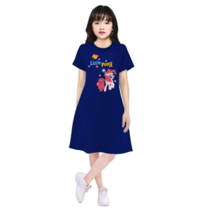 MISS LUCY DRESS ANAK-ANAK KUDA PONY UMUR (7 TAHUN- 12 TAHUN)  DRESS ANAK MURAH (COD)
