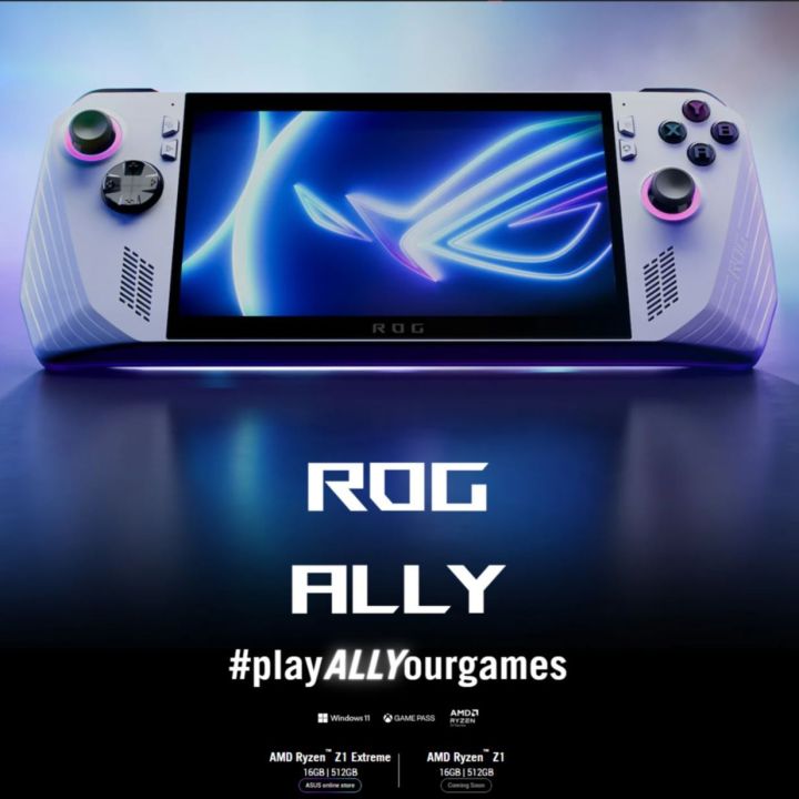 (0%) ASUS ROG Ally (2023) RC71L-NH001W : AMD Ryzen Z1 Extreme/AMD ...