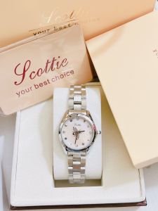 ĐỒNG HỒ NỮ ANBSHOP AUTH SCOTTIE 9595D TIMELESS BEE SERIES HÌNH CHÚ ONG SIZE 30MM