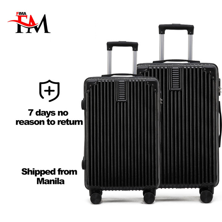 FIMA Extra large size 20 inch luggage bag travel beg bagasi murah 360 universal travel luggage abs pc Retro bagasi travel murah Lazada PH