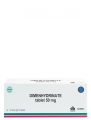 Dimenhydrinate 50mg 100's Tablet Erlimpex - Mengobati Mual, Muntah, Atau Pusing Perjalanan. 