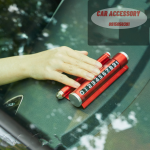 Bảng số điện thoại đậu xe đa năng búa an toàn kiêm giá đỡ