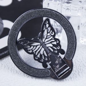 Đế đỡ điện Thoại Hình Bướm Phát Sáng - Giá đỡ Vòng đa Năng Dán Sau Lưng Phù Hợp Với Mọi ốp Lưng