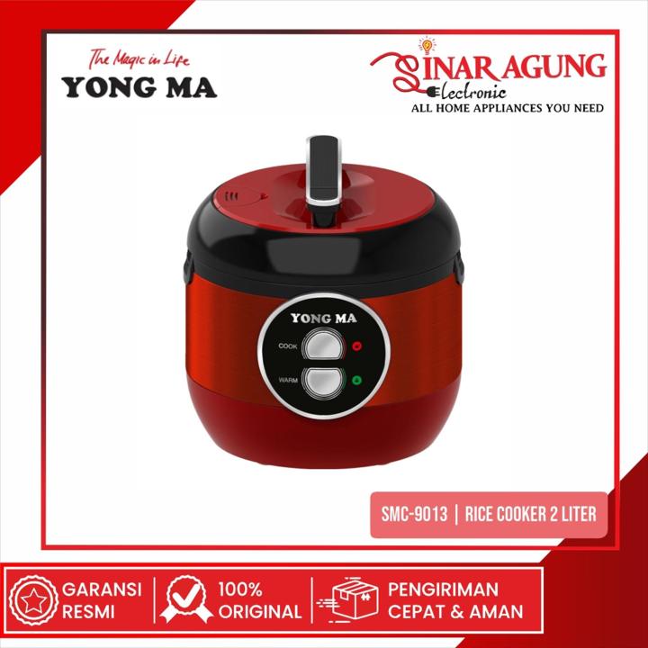 YONG MA SMC-9013 / SMC9013 RICE COOKER 2 LITER - GARANSI RESMI