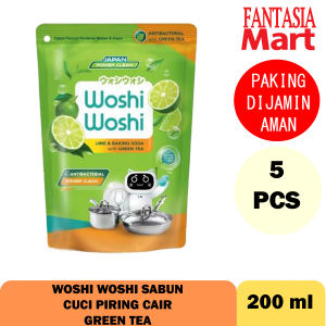 WOSHI WOSHI SABUN 200 ML PACK ISI 5 PCS FANTASIA DENGAN PAKING AMAN