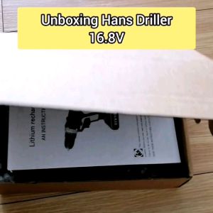 Hans 12V 16.8V 21V Driller Cordless Drill & Drivers DIY Tools Rechargeable Lithium Battery Light And Adjustable Speed
