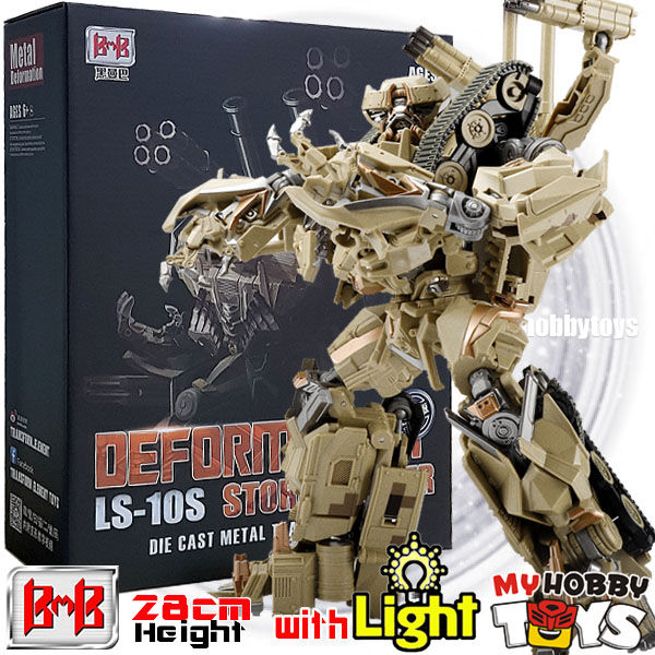 Black Mamba Transformable Robot - LS-10S Desert Brawl ( Oversized