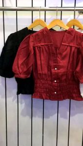 CROP V NECK IMPORT BANGKOK R907