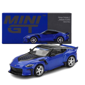 Mô Hình Xe MINI GT 1/64 Nissan Z VeilSide FFZ400 Seiran Blue Chính Hãng