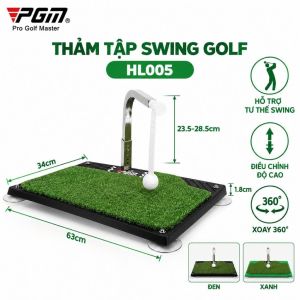 Thảm Golf Swing 360 Độ Trục Đứng - Hàng Nhập Khẩu