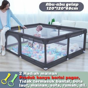 HAPYEE Baby Playpen Fence Pagar bayi security mainan anak Tempat Bermain