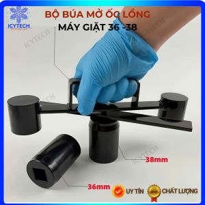 Búa mở ốc lồng máy giặt Vam búa cộng lực tháo tán 36-38mm - ICYTECH