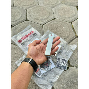 ORIGINAL BREKET TAHANAN JAGANG STANDAR TENGAH CHROME KROM CROME FIZR F1ZR FIZ R ALFA VEGA JUPITER