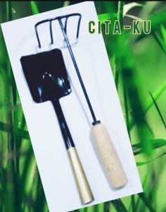 Garukan Sekop taman berkebun paket minimalis isi 2 pcs