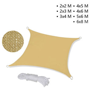 แผ่นตาข่ายกันสาด ผ้าใบกันแดด สแลนกรองแสง HDPE กันยูวี 95-99% บังแดด สำหรับกันแดด คลุมหลังคา เต็นท์ กันสาด ม่านบังแดด