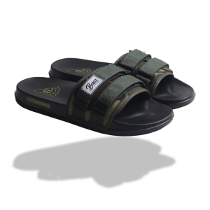 Sandal Pria Slide Baxa.Sandals Footwear - Sandal Porto Black Army