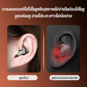 หูฟังบลูทูธ รุ่นใหม่ ไม่ต้องแทรกในหู สามารถสื่อสารได้ทุกที่ทุกเวลา ด้วยการเชื่อมต่อไร้สายผ่านบลูทูธ