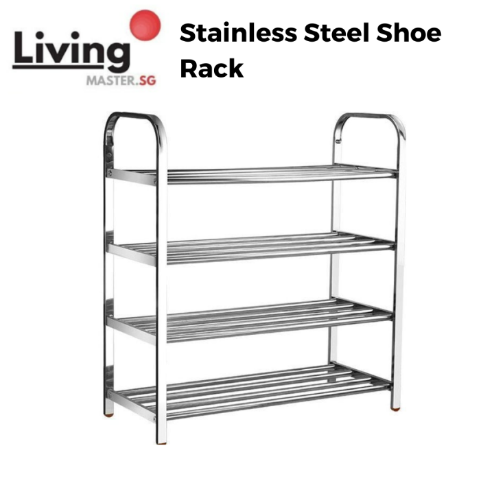 Stainless steel shoe rack / Shoe Lazada Singapore