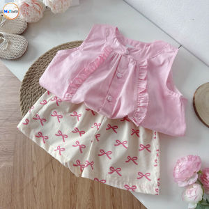 Bộ bé gái Khúc nhạc nơ hồng - MT 3245