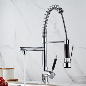 ItSmart - Vòi chậu Premium Wallet rửa chén Kitchen Faucet with Pull Down Sprayer