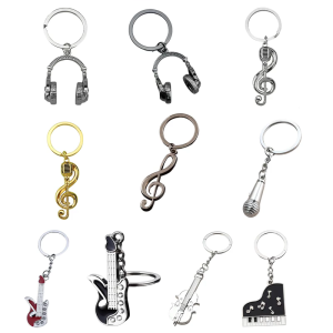 Loạt nhạc độc đáo đồ treo móc khóa nhạc cụ tinh tế Keyring với một Twist hiện đại cho những người phụ nữ thời trang