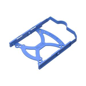 5.ถาดใส่ไดรฟ์25นิ้วเป็น3.5in/2.5in ตัวแปลงฮาร์ดดิสก์ SSD ตัวยึดอะแดปเตอร์ความทนทานของพลาสติกสำหรับกรอบการติดตั้ง