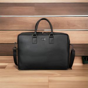 Cặp da công sở from to 40cm dựng laptop 16 inch nhiều ngăn Men R7 Whiki {DA CAO CẤP}