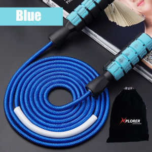Dây Nhảy Thép 2.8M Dây Nhảy Tốc Độ Cao Tập Thể Dục Xplorer Có Thể Điều Chỉnh Độ Dài Và Trọng Lượng