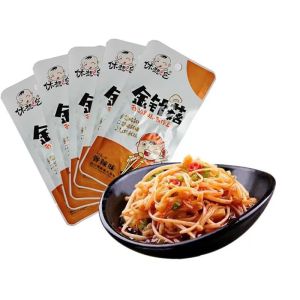 10包 即食金针菇 Enoki Mushroom Snack mala China food Roasted Mushroom spicy Flammulina