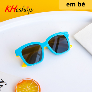 [Mã FASHIONT4FA2 giảm 10K đơn 50K] Kính râm kính đi nắng cho bé chống bụi chống tia UV400 4 màu cực ngầu mã Y1573 - kheshop