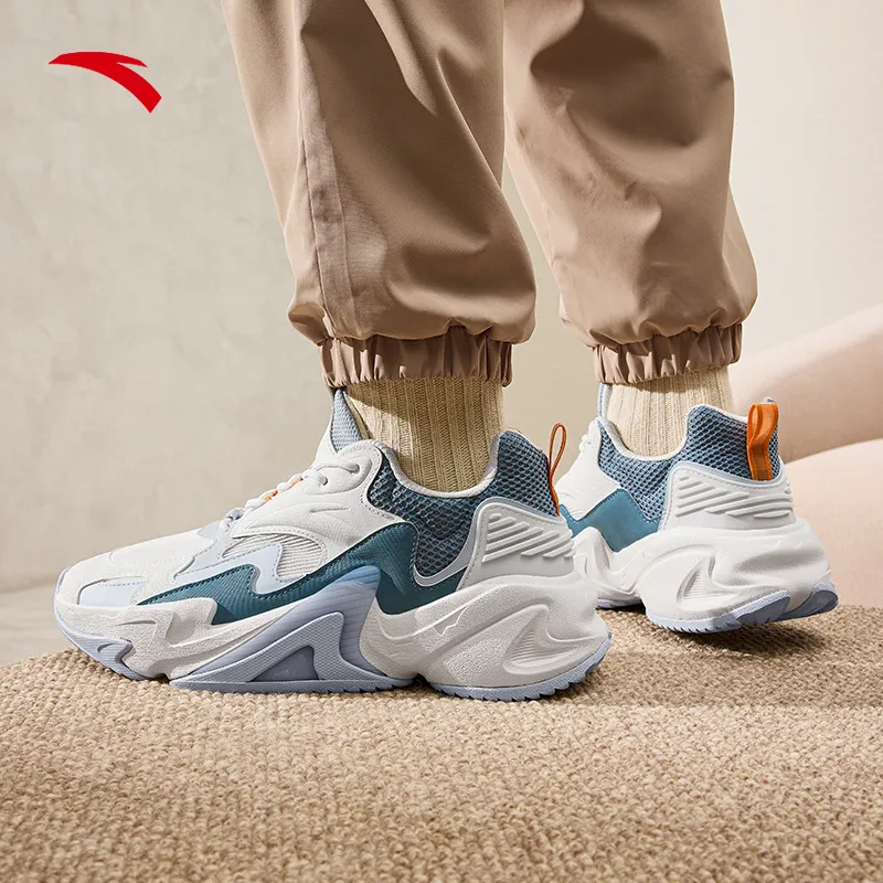 Anta Men Anta Dad Shoes ANTA Men Walker Sport Sneakers Retro