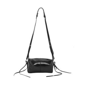 กระเป๋าสะพายไหล่หนัง PU พรีเมี่ยมสะพายข้างมีสไตล์น้ำหนักเบากว้างขวางเหมาะสำหรับผู้หญิงเดินทางทุกวัน