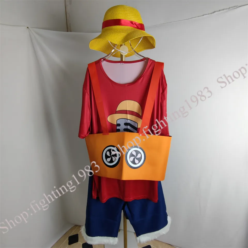 One Piece Wano Country Arc Monkey D Luffy Kimono Cosplay Costume