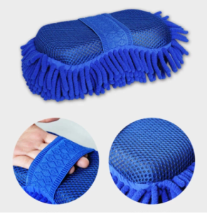 PROSTORE Car Wash Microfiber Chenille Brush Sponge Vehicle Care Flexible Soft Glove Washing Cleaning Clean Tool Car Care