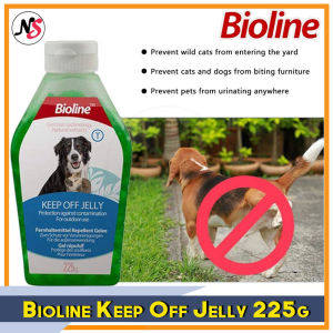 (VARIATION) Bioline Keep Off Spray for Dogs 300ml Repellent Spray/ Bioline Keep Off Jelly 225g for dogs Or Cats/