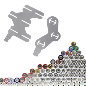 10Pcs/Lot Nickel Plated Steel Strap Strip Sheets for 18650 Spot Welding Spot Welder Strap Tools