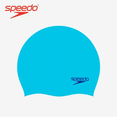 Speedo Junior Unisex-Plain Moulded Silicone Junior-Swimcap-8-709908420