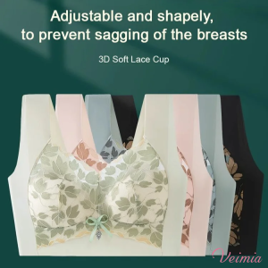 Wireless Girl Bra Push-Up Seamless Comfortable Plus Size Underwear Vest Style Lingerie Yoga Fitness Sports Bra