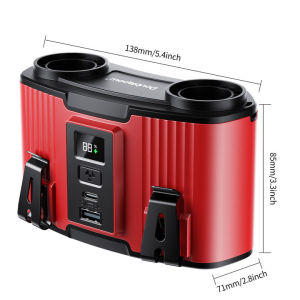 Doublepow พัดลมคาดเอว 24000mah ชาร์จแบบ Type-C พัดลม/พาวเวอร์แบงค์ 2in1 ลดอุณหภูมิเร็ว พัดลมติดเอว