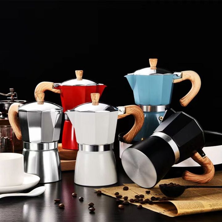 ANGY Cuban Latte Gas Vintage Manual Electric Brewing Tools Moka Pot ...
