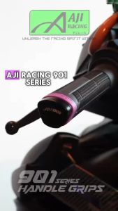 AJI RACING 901 𝐒𝐞𝐫𝐢𝐞𝐬 𝐇𝐚𝐧𝐝𝐥𝐞 𝐆𝐫𝐢𝐩𝐬 UNIVERSAL THROTTLE GRIP HANDLE 𝐟𝐞𝐚𝐭𝐮𝐫𝐢𝐧𝐠 𝐓𝐫𝐢-𝐂𝐮𝐫𝐯𝐞 𝐄𝐫𝐠𝐨𝐧𝐨𝐦𝐢𝐜𝐬