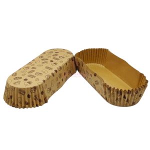 Bread Bun Cup Cake Baking Paper Oval Paper Cup Baking Liner Oval Muffin Cup Oval 100pcs