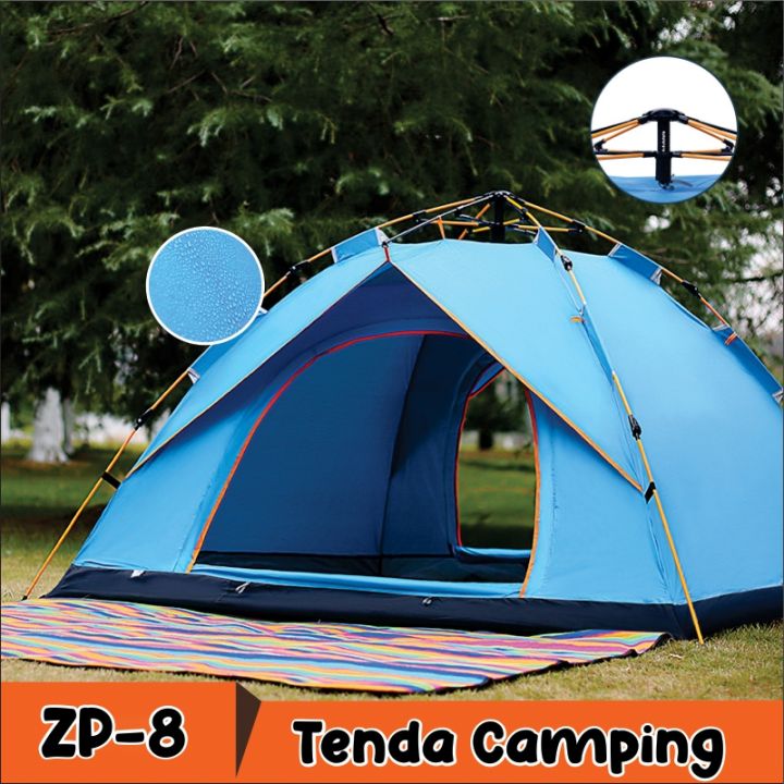 Tenda Camping 2 3 Orang 200 cm x 150 cm Tenda Gunung Tenda Pendaki