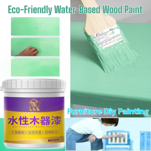 Eco-Friendly Water-Based Wood Paint For Wood Furniture Diy Painting Color Change Renovation Scratches Repair
