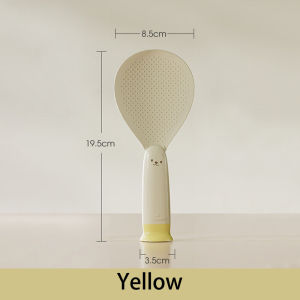 Anti Slip Rice Scoop Spoon – Non Stick Heat Resistant Standing Paddle with Suction Cup for Kitchen-152c4c8b