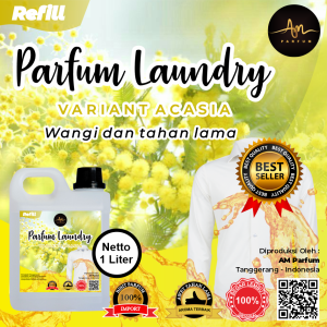 Parfum Laundry Pakaian Wangi Segar - Pewangi Laundry Untuk Setirka - uk 1 Liter