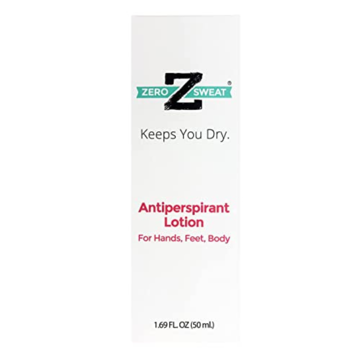 ZeroSweat Antiperspirant 20 Deodorant Lotion Clinical Strength Hyperhidrosis Treatment
