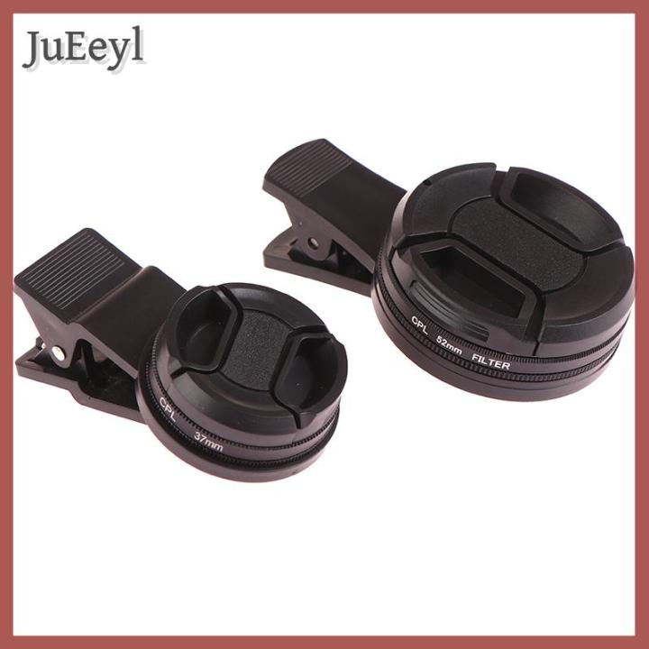 Circular 37mm CPL Polarizers Polarizing Filter Clip-on Portable For