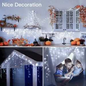 Solar Christmas Light Outdoor Waterproof216/120/96 Fairy Lights Home Decor for Curtain Wedding Party